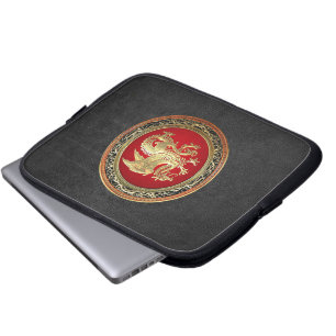 Capa Para Notebook [300] Dragão islandês, Landvæ ttir [Dourado]