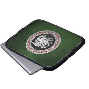 Capa Para Notebook [300] Dragão islandês, Landvæ ttir [Prata]