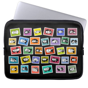 Capa Para Notebook 32 retratos gráficos dos maiores compositores