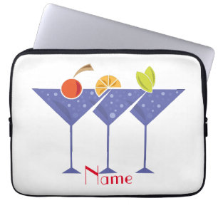 Capa Para Notebook 3 Cocktails Martini Thunder_Cove