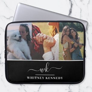 Capa Para Notebook 3 Colagem Fotográfica Crie o seu próprio monograma