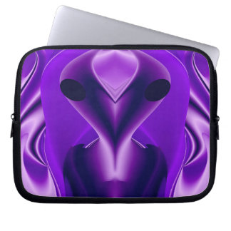 Capa Para Notebook 3D Sonhos Roxos Arco-Íris, Alienígena