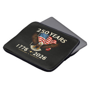 Capa Para Notebook 4 de Julho Águia Patriótica EUA América