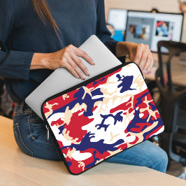 Capa Para Notebook 4 de Julho, Dia da Independência, Bege Camuflagem