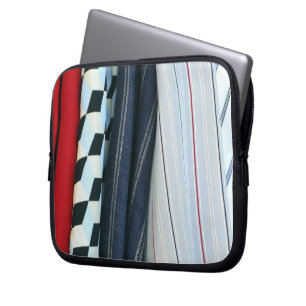 Capa Para Notebook 5 tecidos com padrões geométricos