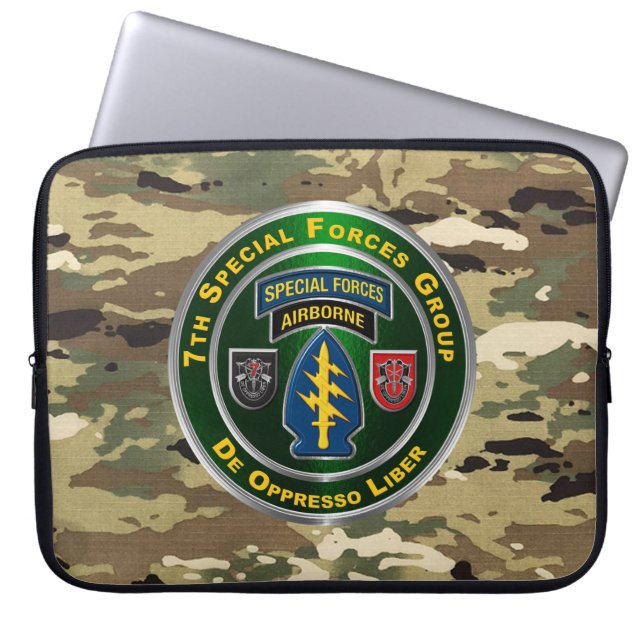 Capa Para Notebook 7º Grupo de Forças Especiais  (Frente)