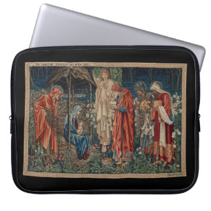 Capa Para Notebook A Adoração do Magi (por Edward Burne-Jones)