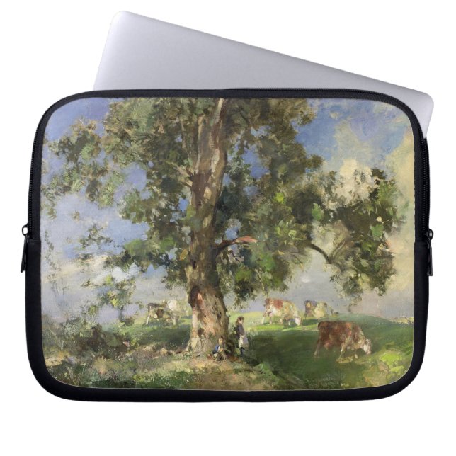 Capa Para Notebook A árvore de cinza velha (óleo em canvas) (Frente)