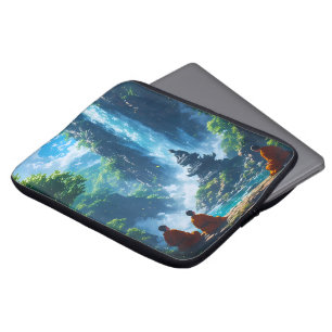 Capa Para Notebook A Ascensão Tranquila dos Monges