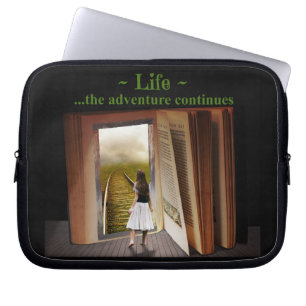 Capa Para Notebook A aventura continua Eletrônicos Bag