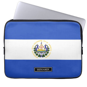 Capa Para Notebook A bandeira de El Salvador