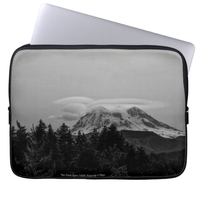Capa Para Notebook A barra de Eletrônicos de Espírito de Nuvem (Frente)