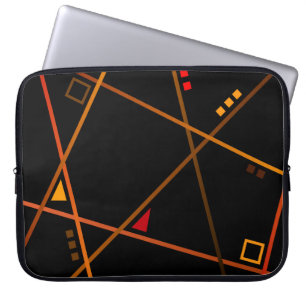 Capa Para Notebook A bolsa computador - Modelo “Abstract geometry "