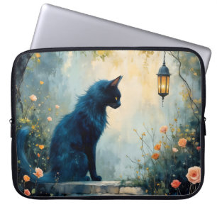 Capa Para Notebook A Bolsa de Eletrônicos O Gato E As Rosas