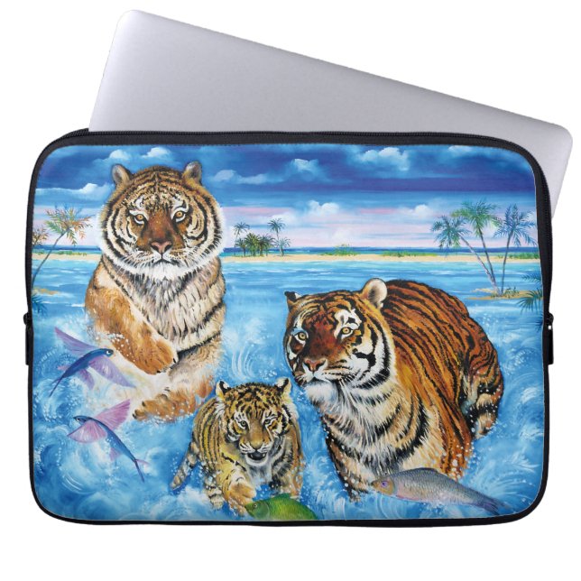 Capa Para Notebook A bolsa de laptop 13" do neopreno (Frente)