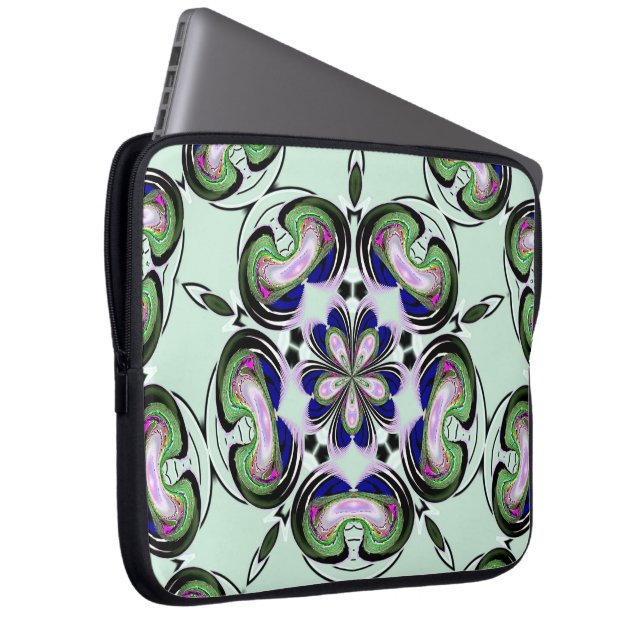 Capa Para Notebook A bolsa de laptop artística hipnótica (Frente Esquerda)
