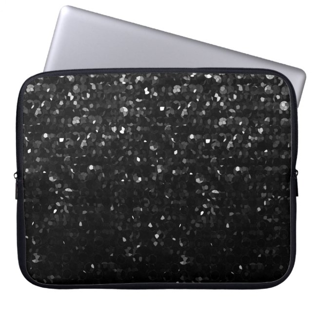 Capa Para Notebook A bolsa de laptop Bling de cristal Strass (Frente)