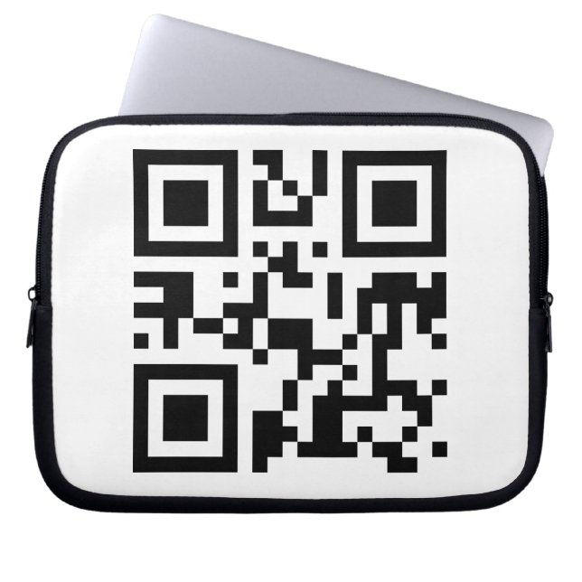 Capa Para Notebook A bolsa de laptop com código de QR (Frente)