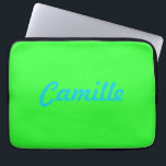 Capa Para Notebook A bolsa de laptop com nome<br><div class="desc">Capa para seu laptop com seu nome</div>