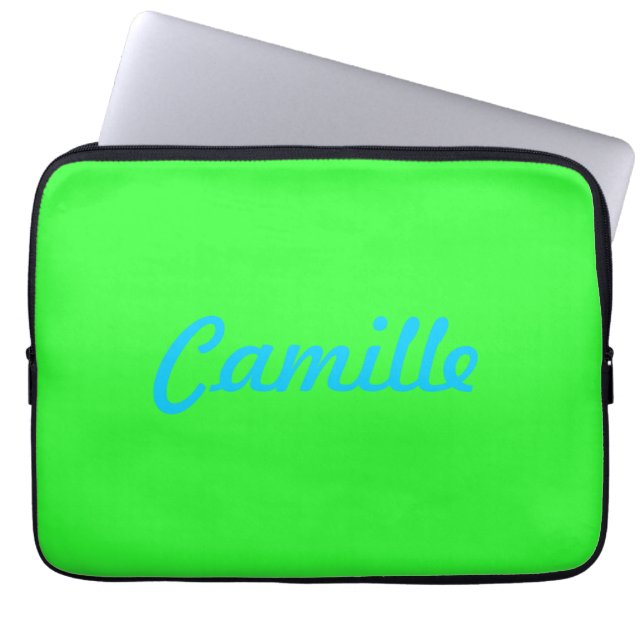 Capa Para Notebook A bolsa de laptop com nome (Frente)