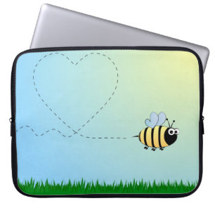Capa Para Notebook A bolsa de laptop da abelha