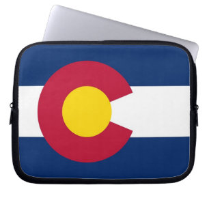 Capa Para Notebook A bolsa de laptop da bandeira do estado de