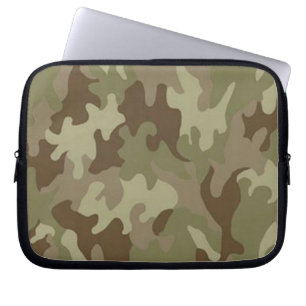 Capa Para Notebook A bolsa de laptop da camuflagem