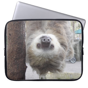 Capa Para Notebook A bolsa de laptop da preguiça