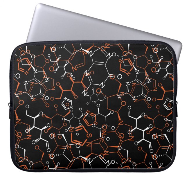 Capa Para Notebook A bolsa de laptop da química da ciência (Frente)