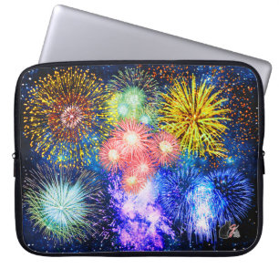 Capa Para Notebook A bolsa de laptop das explosões dos