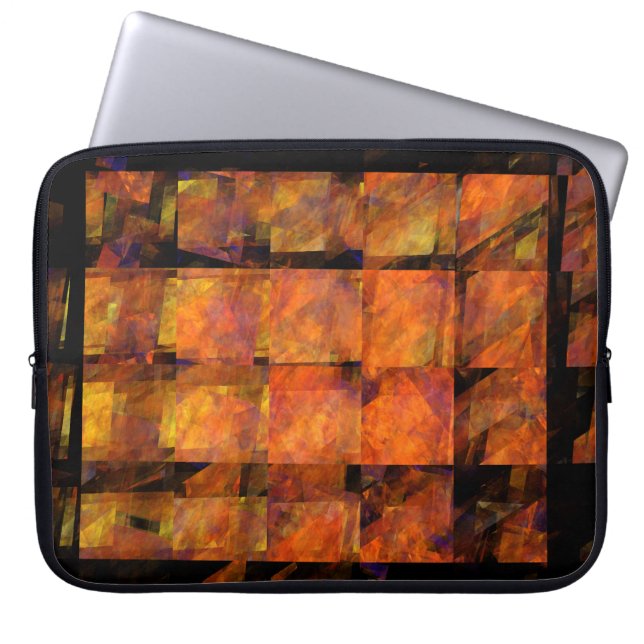 Capa Para Notebook A Bolsa de laptop de Arte Abstrato da Parede (Frente)