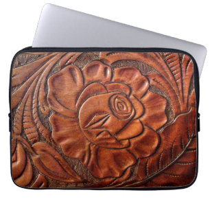 Capa Para Notebook A bolsa de laptop de couro utilizada ferramentas