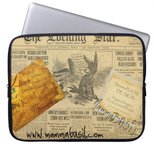Capa Para Notebook A bolsa de laptop de MammaBASIL!