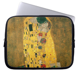 Capa Para Notebook A bolsa de laptop do beijo (Klimt)