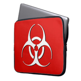 Capa Para Notebook A bolsa de laptop do Biohazard - osso clássico,