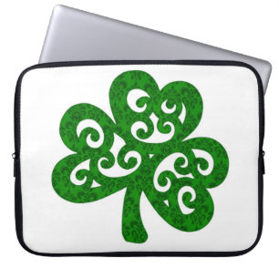 Capa Para Notebook A bolsa de laptop do dia de St Patrick