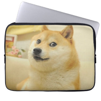 Capa Para Notebook A bolsa de laptop do Doge