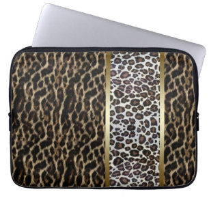 Capa Para Notebook A bolsa de laptop do leopardo