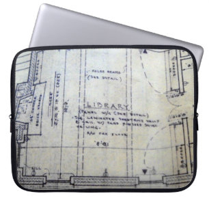 Capa Para Notebook A bolsa de laptop do modelo da biblioteca