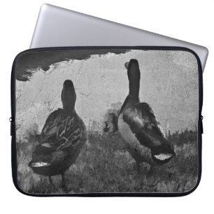 Capa Para Notebook A bolsa de laptop do neopreno 15 polegadas - patos