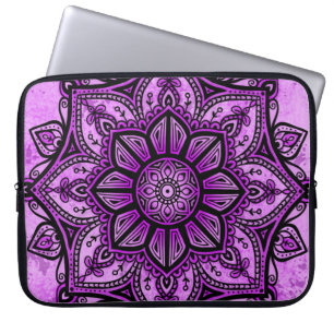 Capa Para Notebook A bolsa de laptop do neopreno da mandala 15
