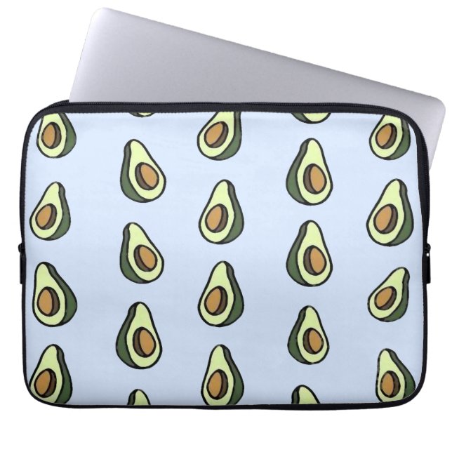 Capa Para Notebook A bolsa de laptop do teste padrão de Avocadon't (Frente)