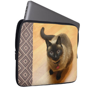 Capa Para Notebook A bolsa de laptop dos amantes do gato