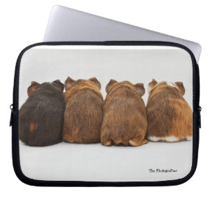 Capa Para Notebook A bolsa de laptop dos bumbuns das cobaias