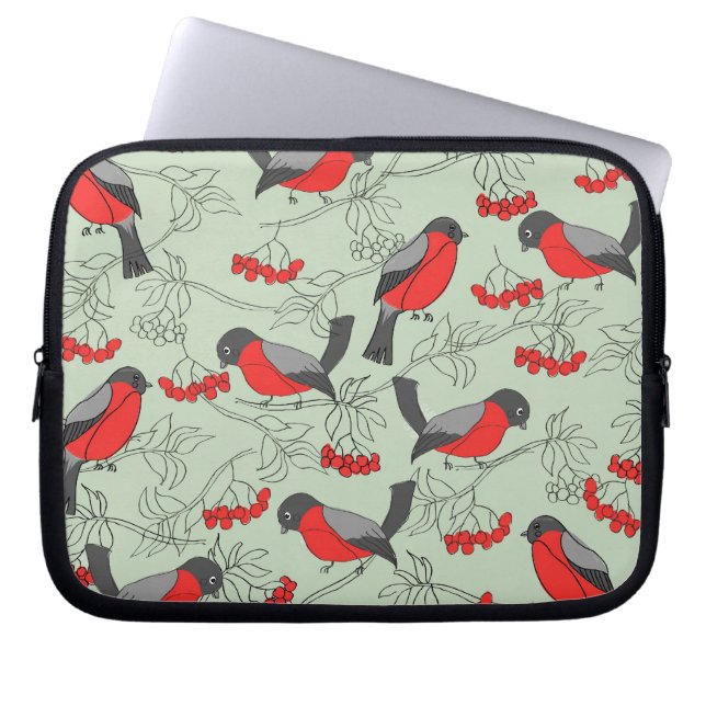 Capa Para Notebook a bolsa de laptop dos robins (Frente)