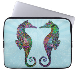 Capa Para Notebook A bolsa de laptop elétrica do neopreno do cavalo