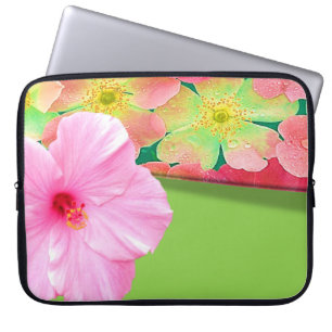 Capa Para Notebook A bolsa de laptop floral