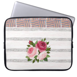 Capa Para Notebook A bolsa de laptop floral