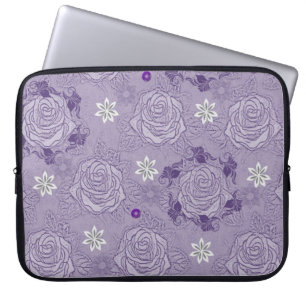 Capa Para Notebook A bolsa de laptop floral