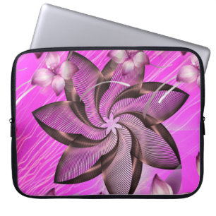 Capa Para Notebook A bolsa de laptop floral